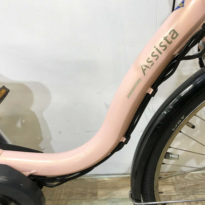 ブリヂストン アシスタロイヤル ピンク 24インチ KL033 【中古車】