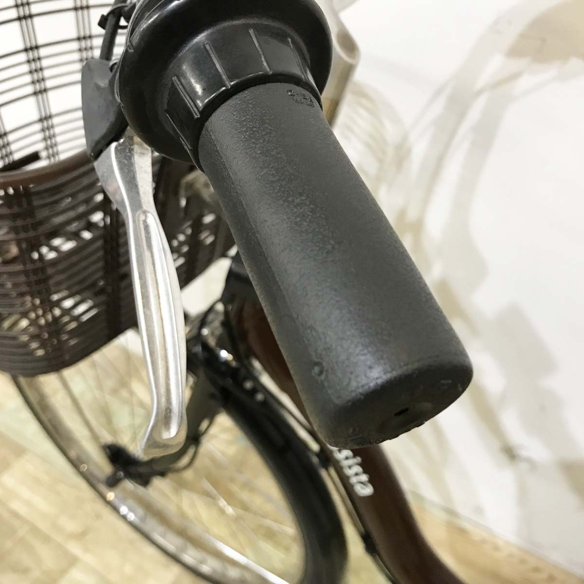 中古電動自転車 ブリヂストン アシスタロイヤル ブラウン 24インチ KL034