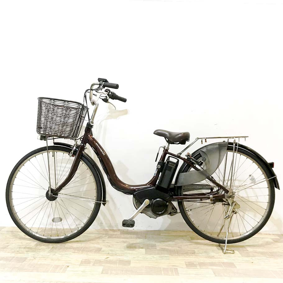 中古電動自転車 ヤマハ PAS ナチュラL ブラウン 26インチ KL039