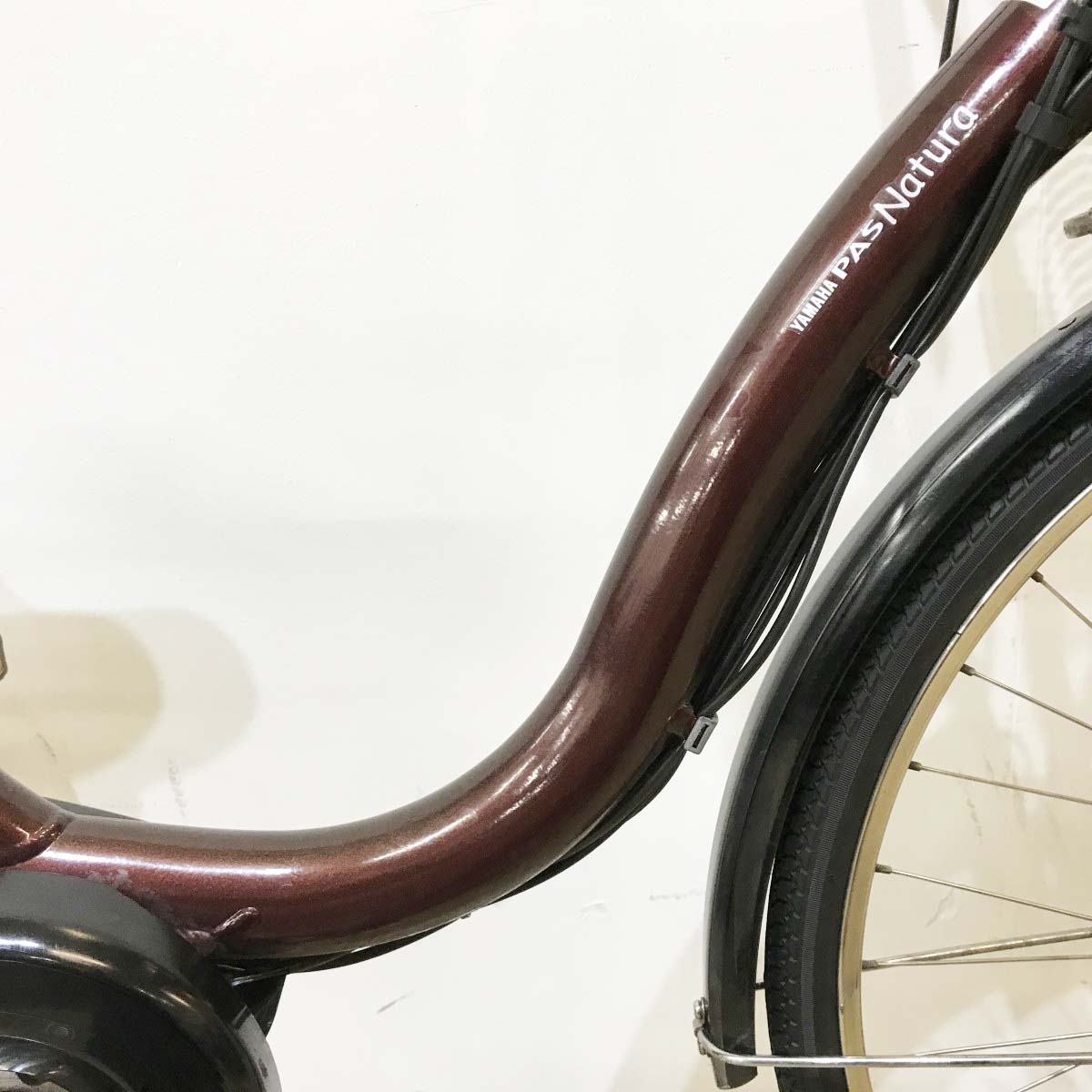 中古電動自転車 ヤマハ PAS ナチュラL ブラウン 26インチ KL039