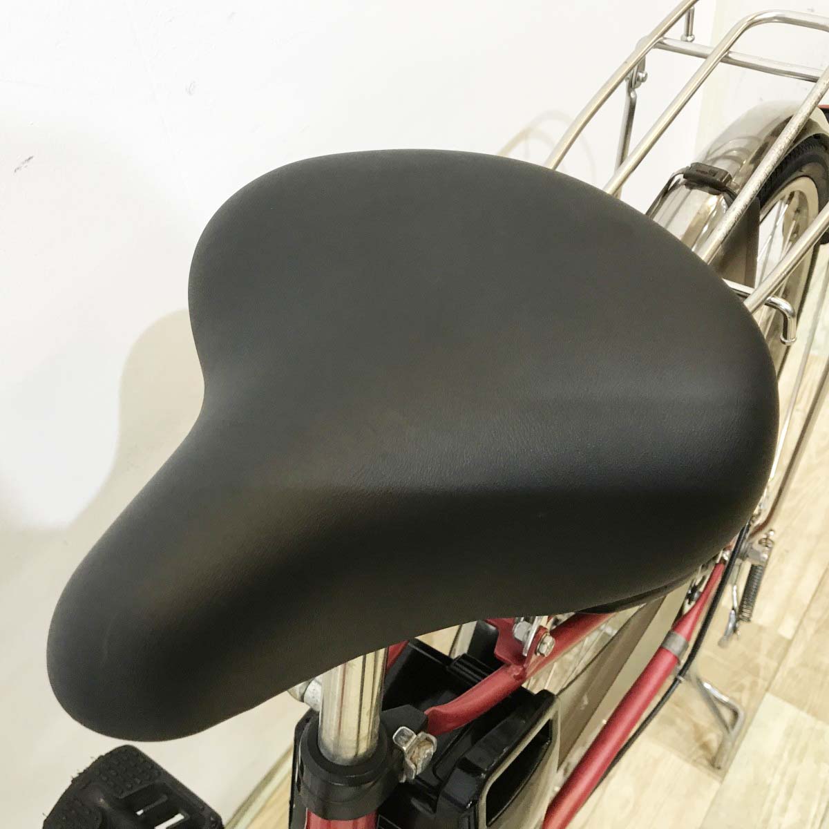 中古電動自転車 パナソニック ビビDX レッド 26インチ KL040