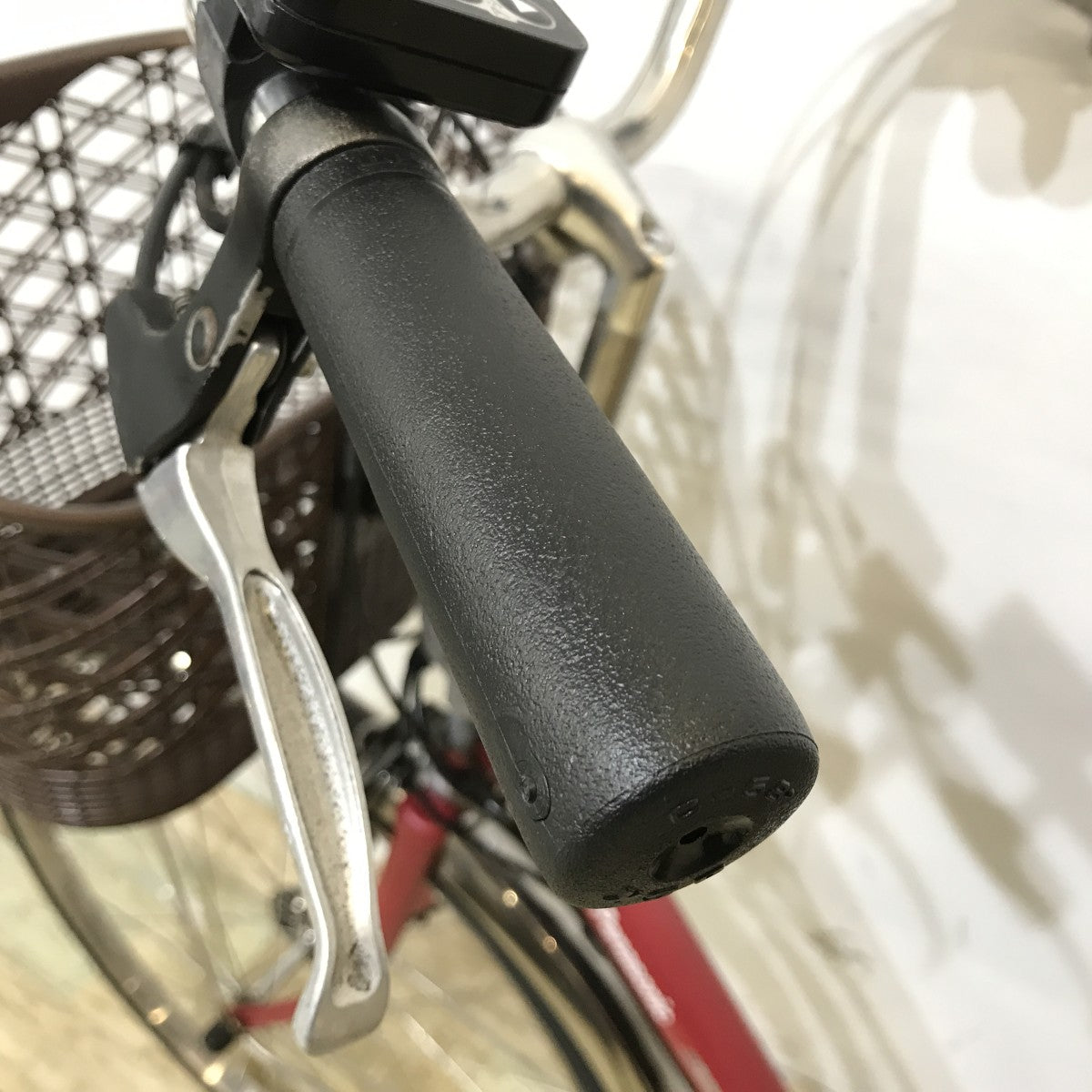 中古電動自転車 パナソニック ビビDX レッド 26インチ KL040