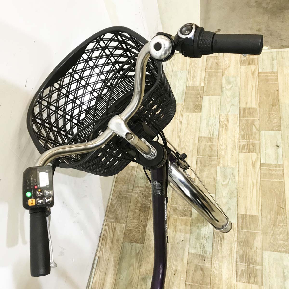 中古電動自転車 パナソニック ビビDX パープル 24インチ KL042
