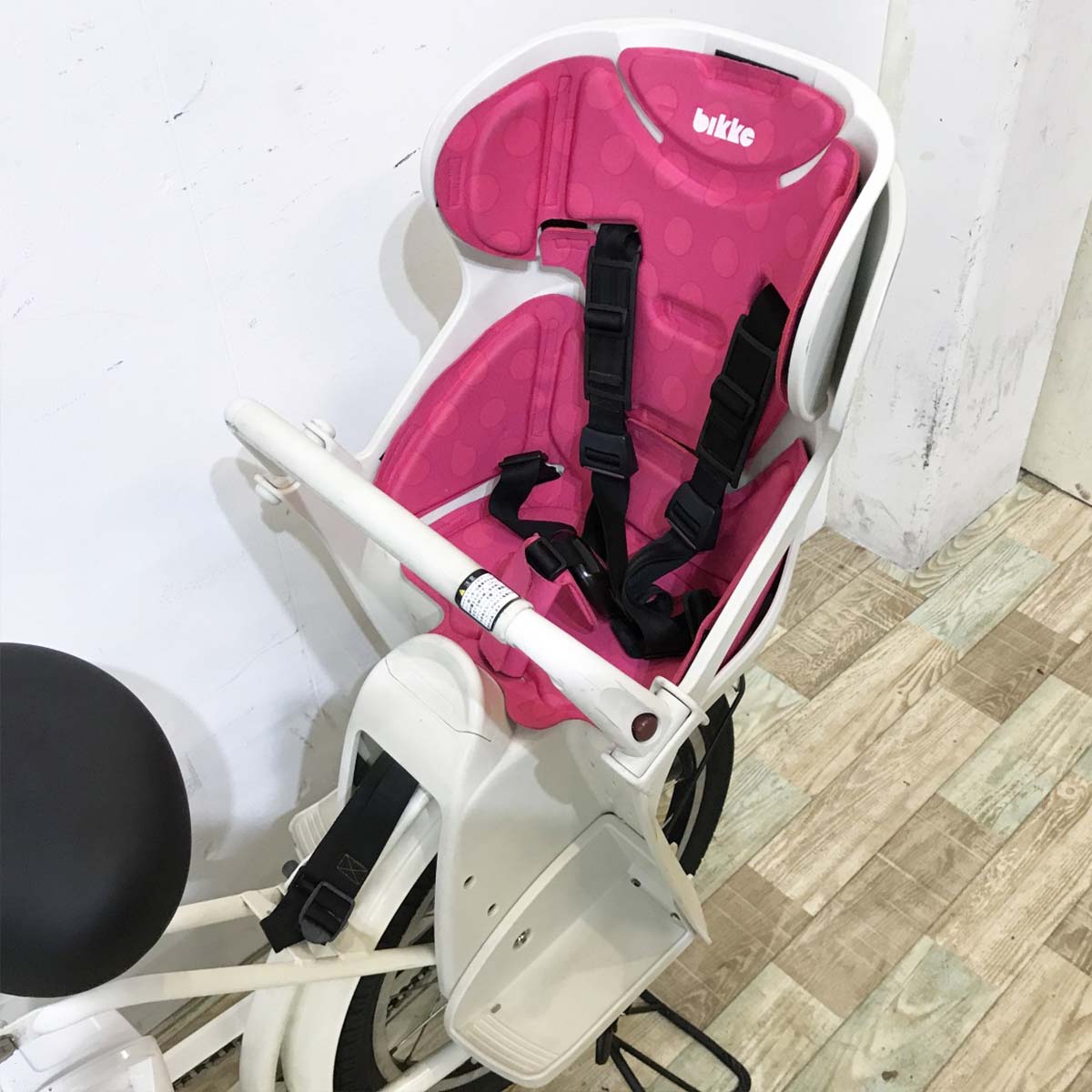 中古電動自転車 ブリヂストン ビッケ2e ホワイト 20インチ KL044