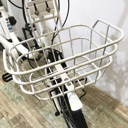 ブリヂストン ビッケ2e ホワイト 20インチ KL044 【中古車】