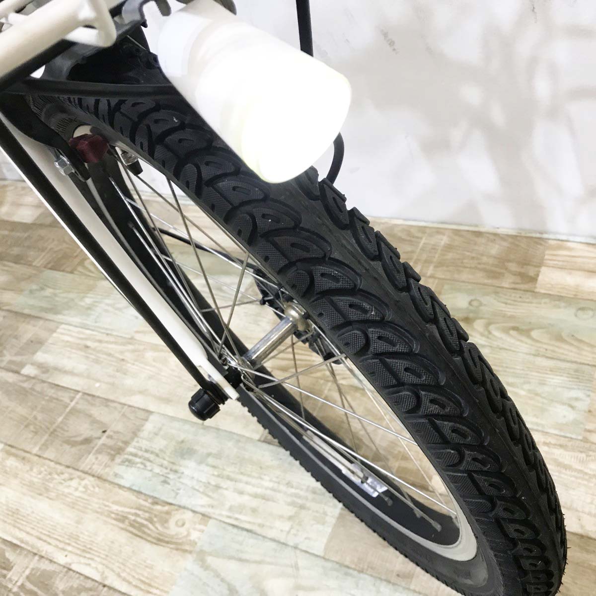 中古電動自転車 ブリヂストン ビッケ2e ホワイト 20インチ KL044