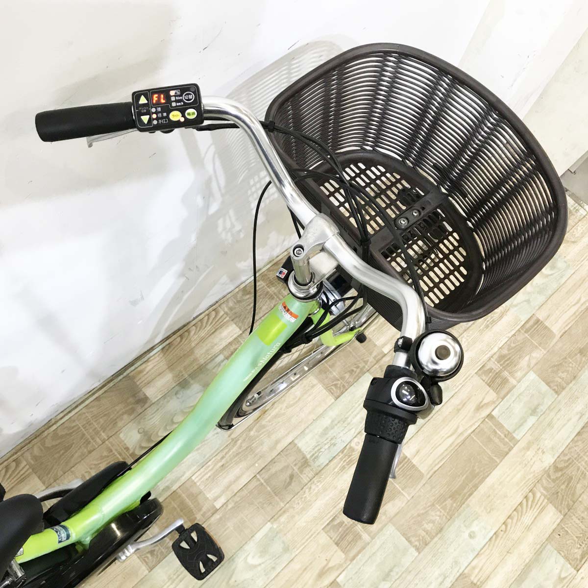 中古電動自転車 ヤマハ PAS ナチュラL グリーン 26インチ KL046