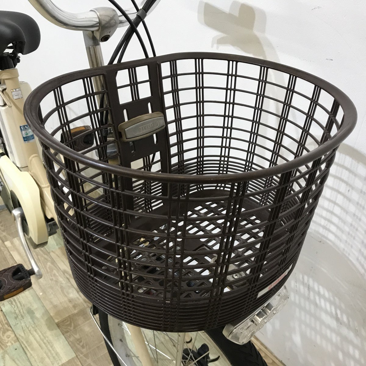 中古電動自転車 ヤマハ PAS コンパクト ベージュ 20インチ KL047