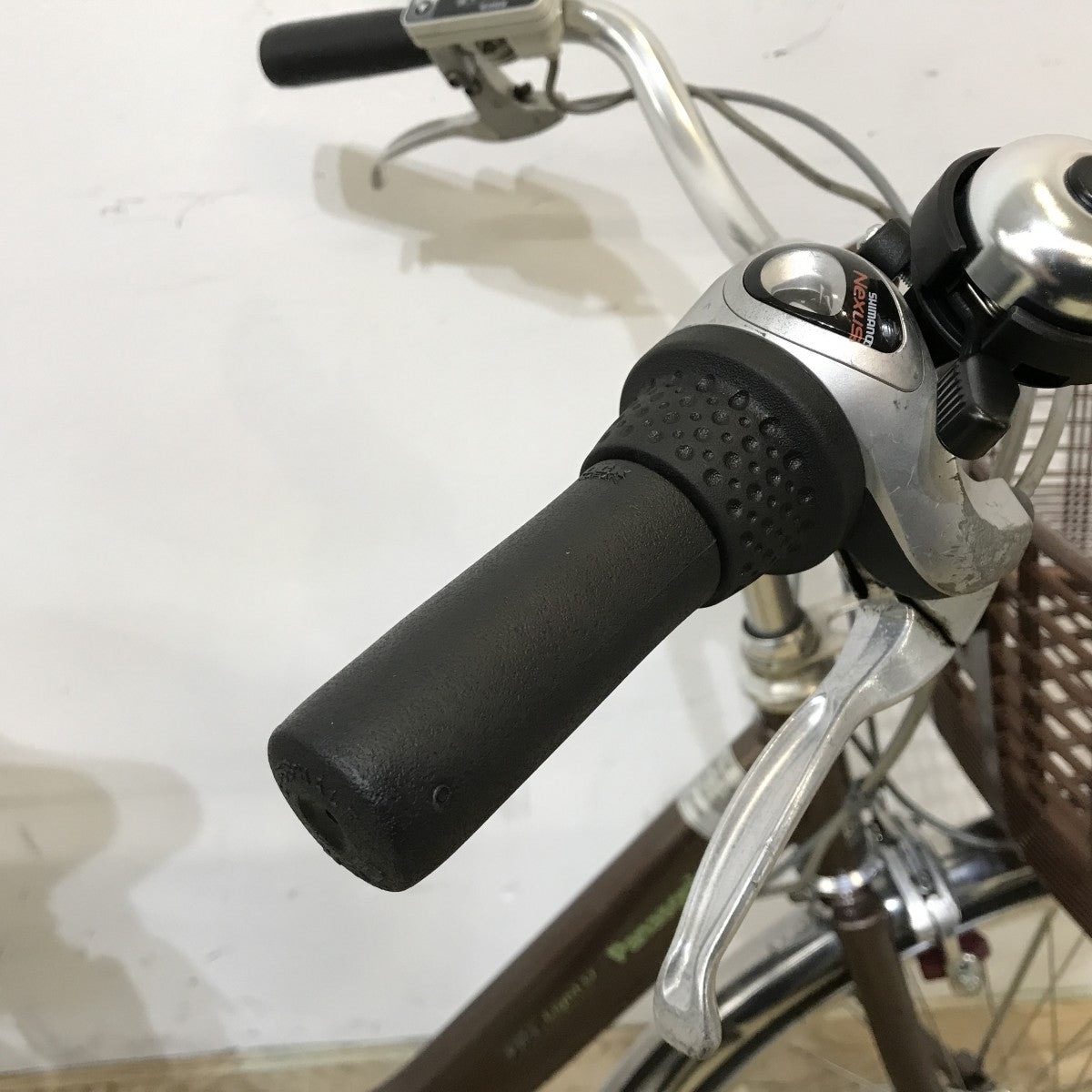 中古電動自転車 パナソニック ビビライトU ブラウン 24インチ KL048