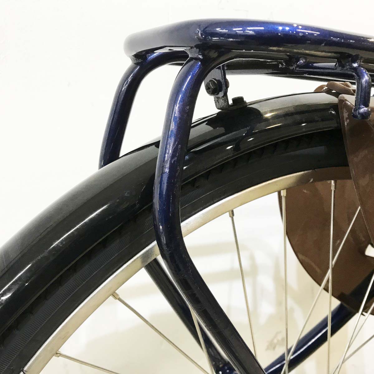 中古電動自転車 ヤマハ PAS ウィズ ネイビー 26インチ KL049