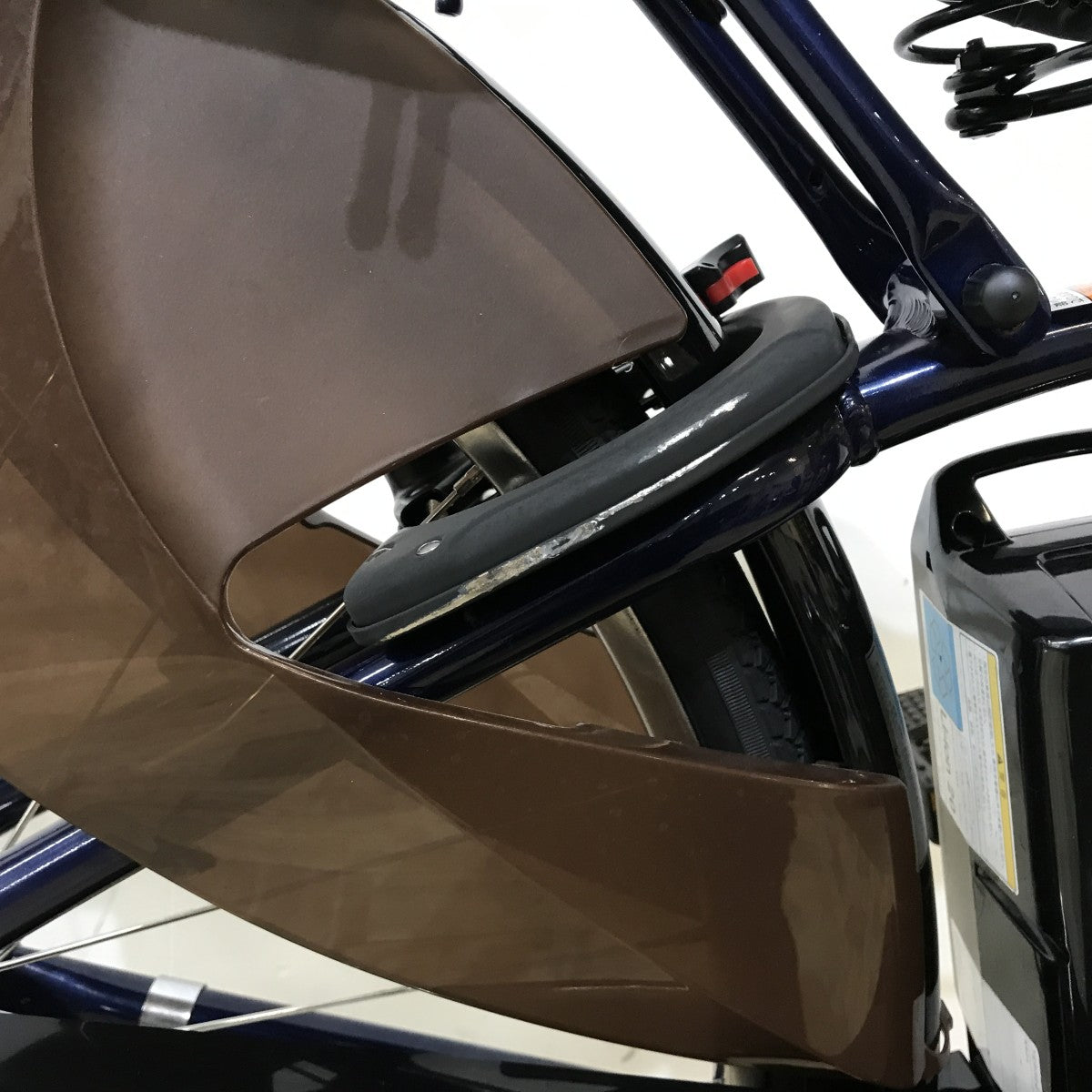 中古電動自転車 ヤマハ PAS ウィズ ネイビー 26インチ KL049