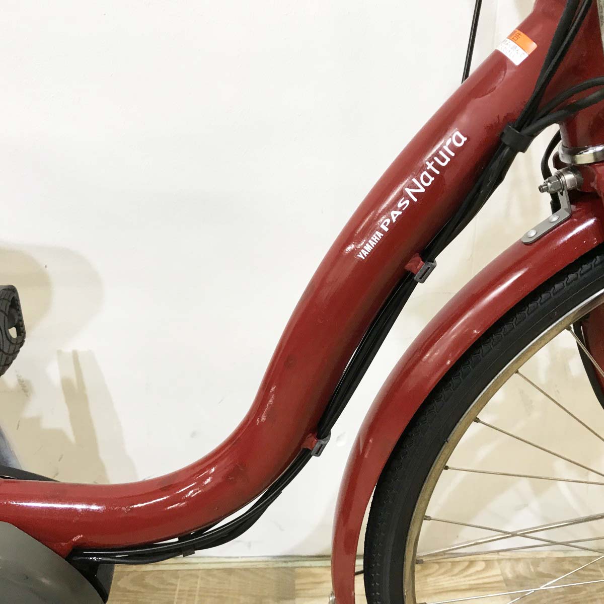 中古電動自転車 ヤマハ PAS ナチュラL DX レッド 26インチ KL050