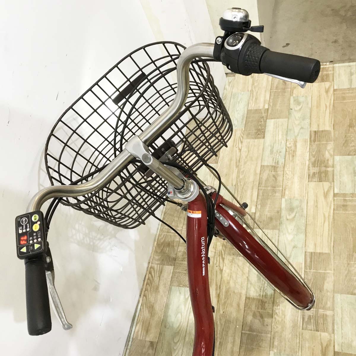 中古電動自転車 ヤマハ PAS ナチュラL DX レッド 26インチ KL050