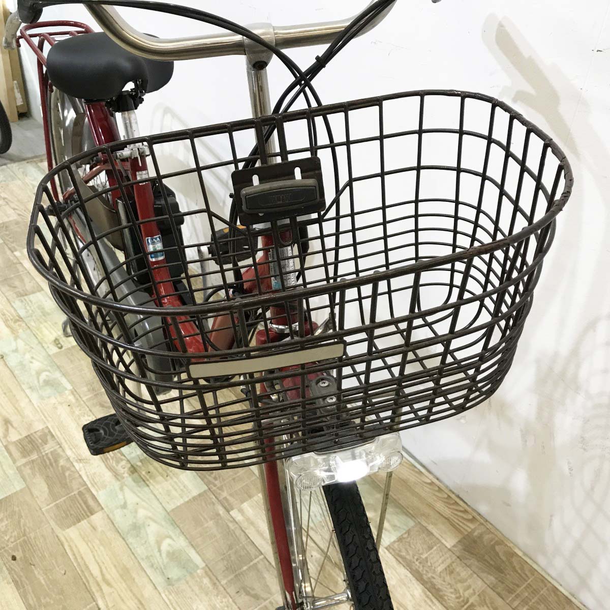 中古電動自転車 ヤマハ PAS ナチュラL DX レッド 26インチ KL050
