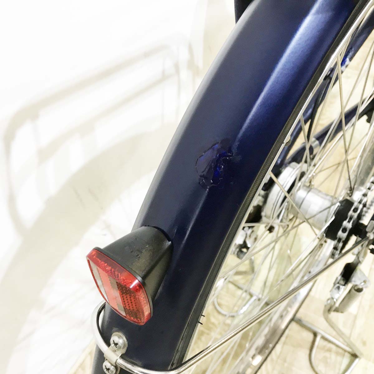 中古電動自転車 ヤマハ PAS ナチュラL DX ネイビー 26インチ KL053