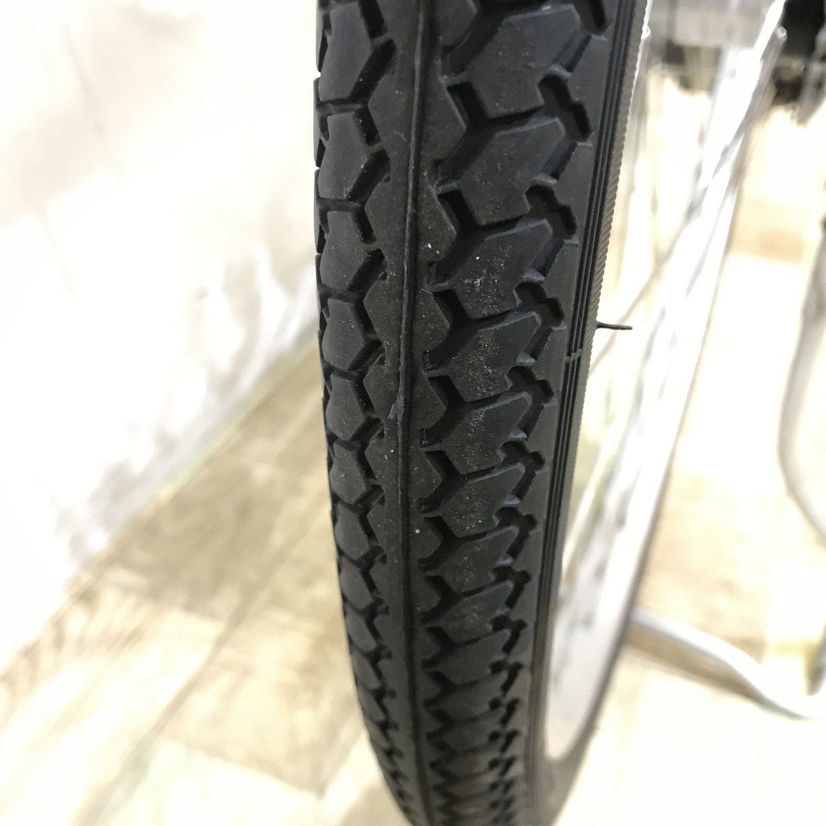 中古電動自転車 パナソニック ビビLU ブルー 26インチ KL054