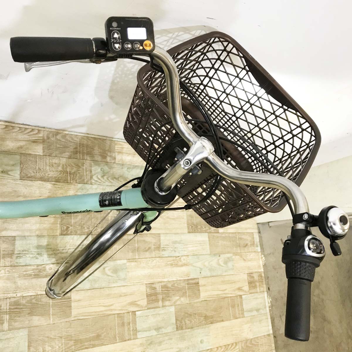 中古電動自転車 パナソニック ビビ グリーン 26インチ KL058