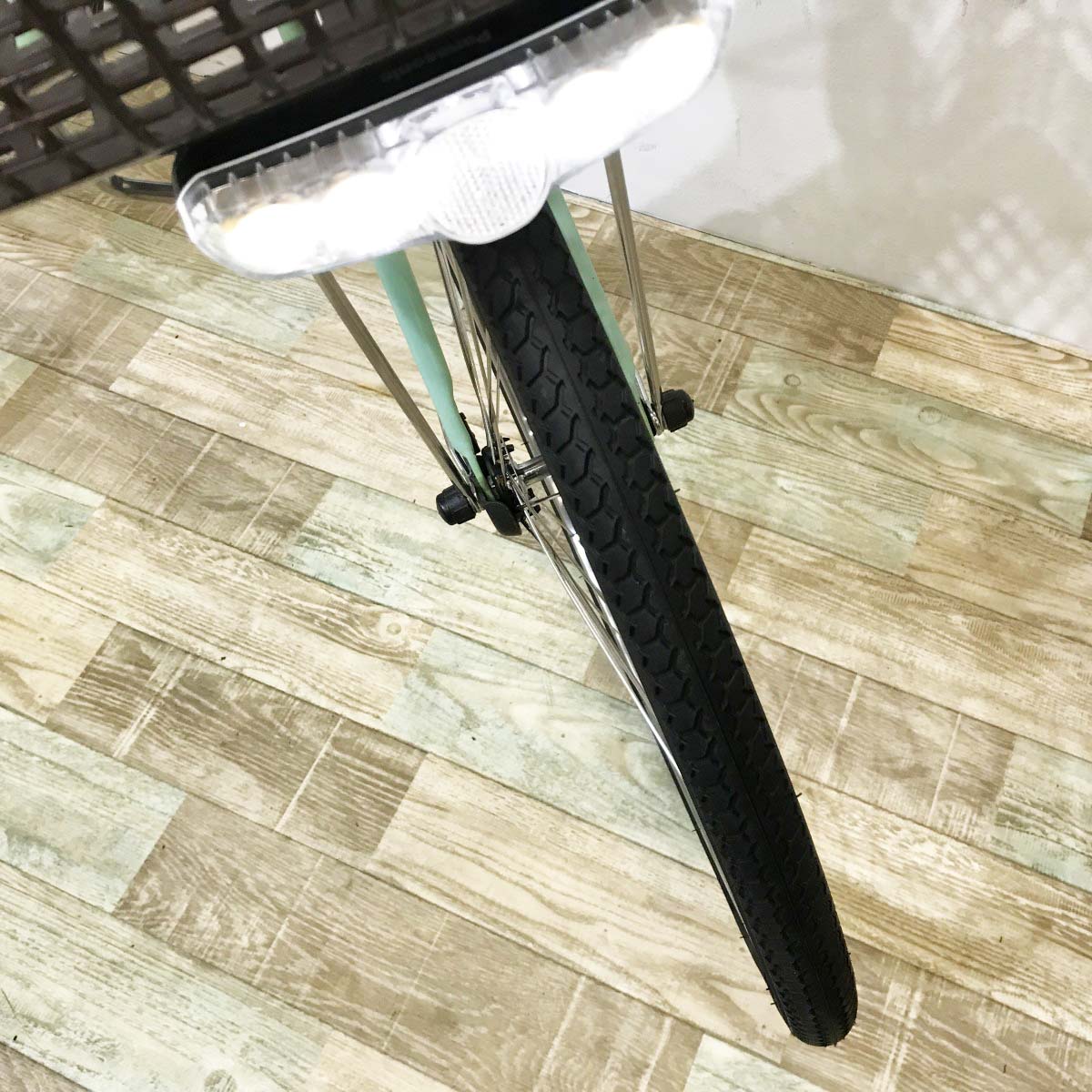 中古電動自転車 パナソニック ビビ グリーン 26インチ KL058