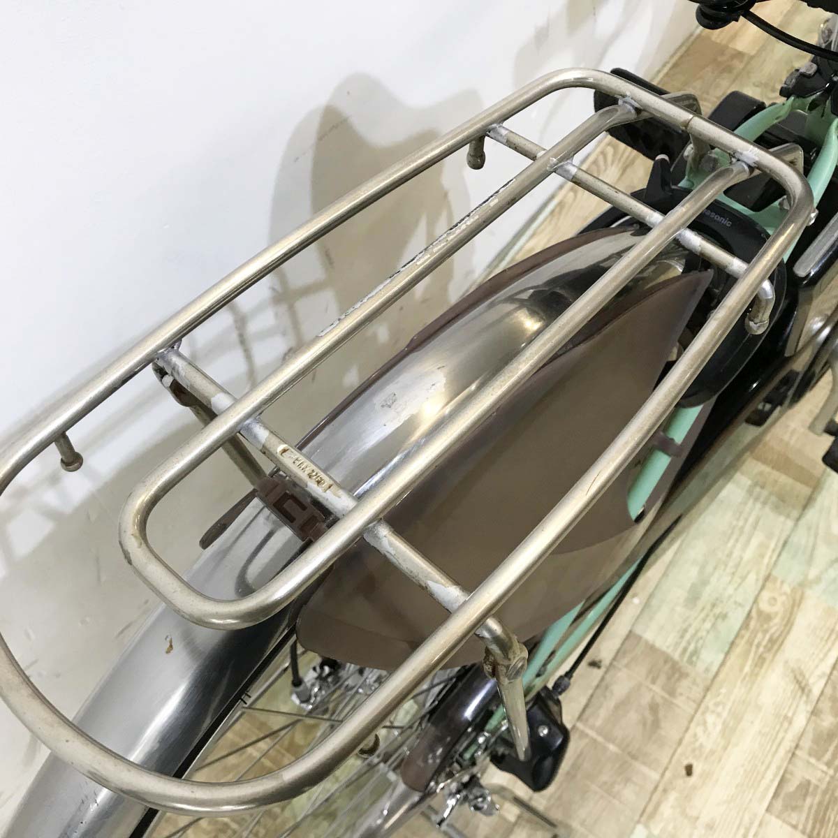 中古電動自転車 パナソニック ビビ グリーン 26インチ KL058