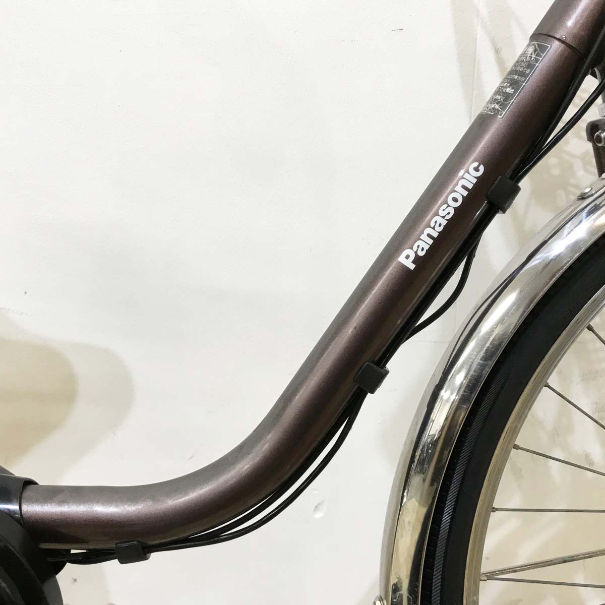 中古電動自転車 パナソニック ビビSX ブラウン 26インチ KL060