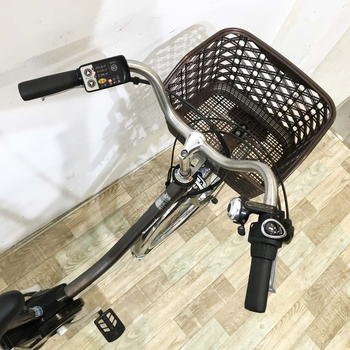 中古電動自転車 パナソニック ビビSX ブラウン 26インチ KL060