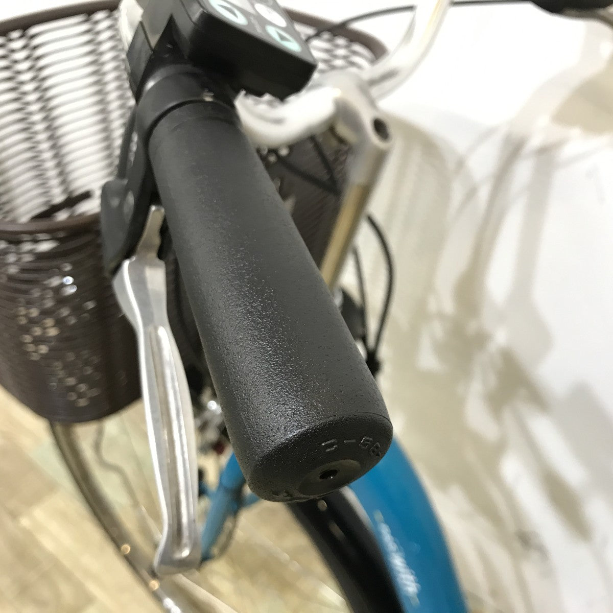中古電動自転車 ヤマハ PAS ウィズ ブルー 26インチ KL061