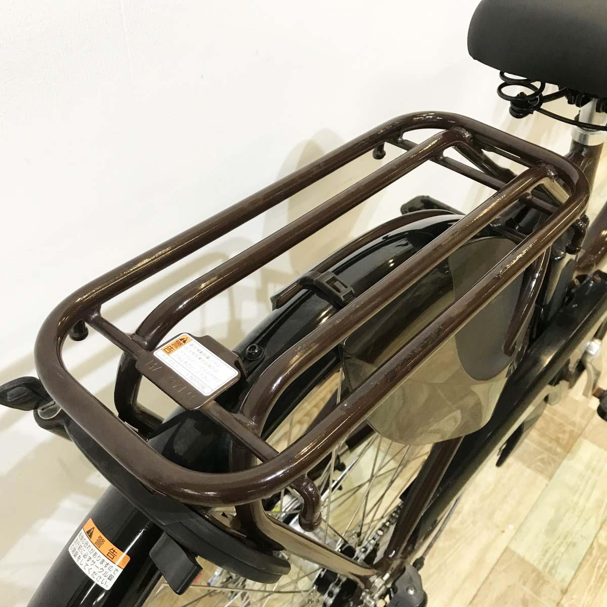 中古電動自転車 ヤマハ PAS ウィズ ブラウン 26インチ KL062