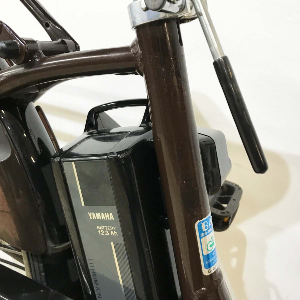 中古電動自転車 ヤマハ PAS ウィズ ブラウン 26インチ KL062