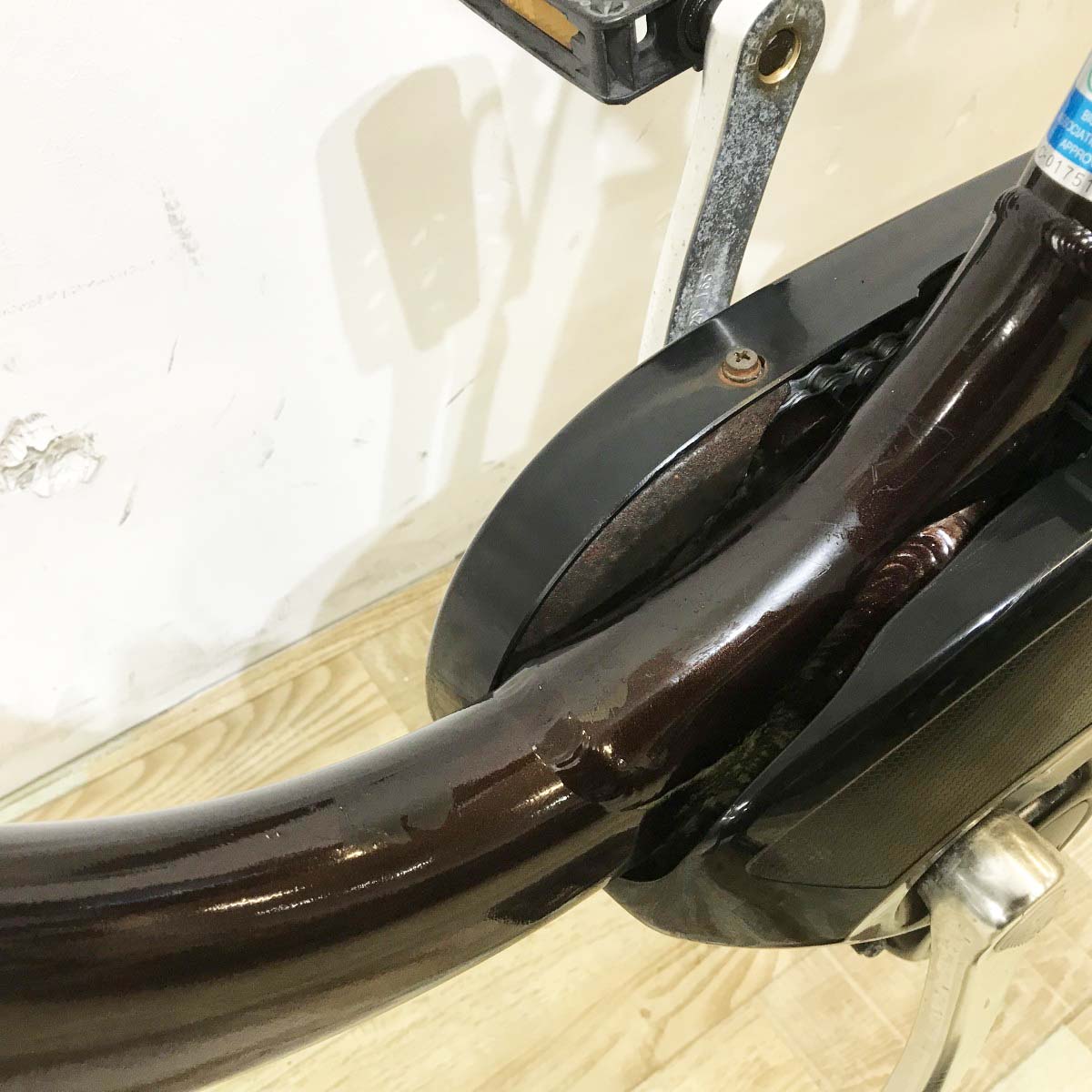 中古電動自転車 ヤマハ PAS ウィズ ブラウン 26インチ KL063
