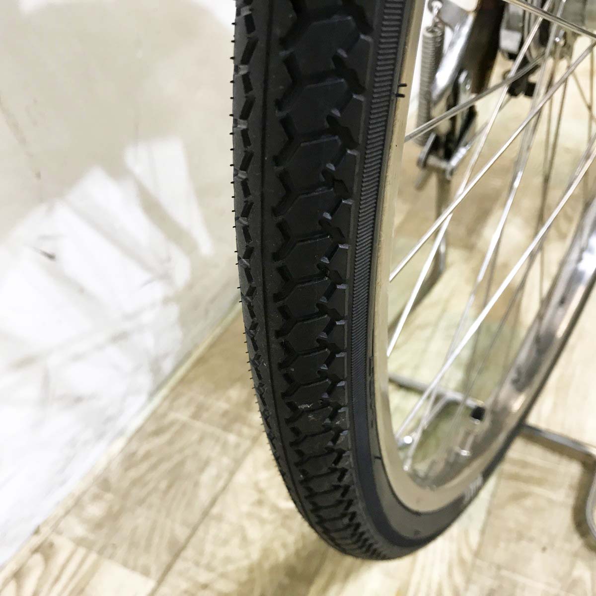中古電動自転車 ヤマハ PAS ウィズ ブラウン 26インチ KL063