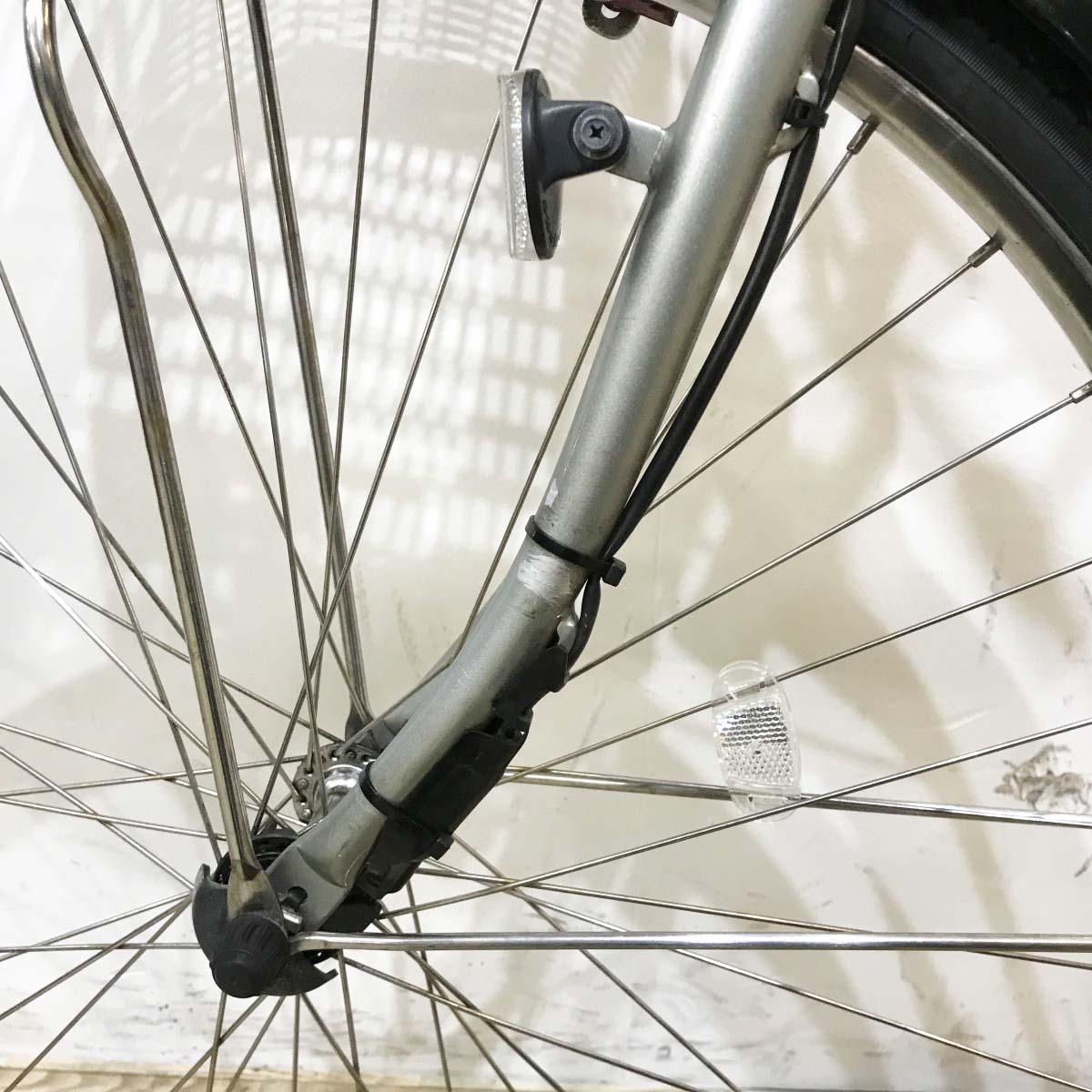中古電動自転車 ヤマハ PAS ウィズ シルバー 26インチ KL068