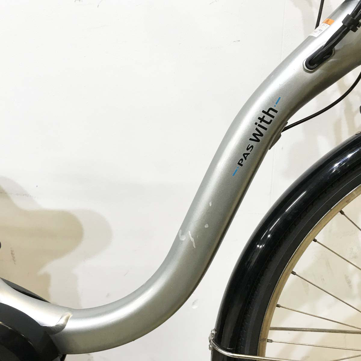 中古電動自転車 ヤマハ PAS ウィズ シルバー 26インチ KL068