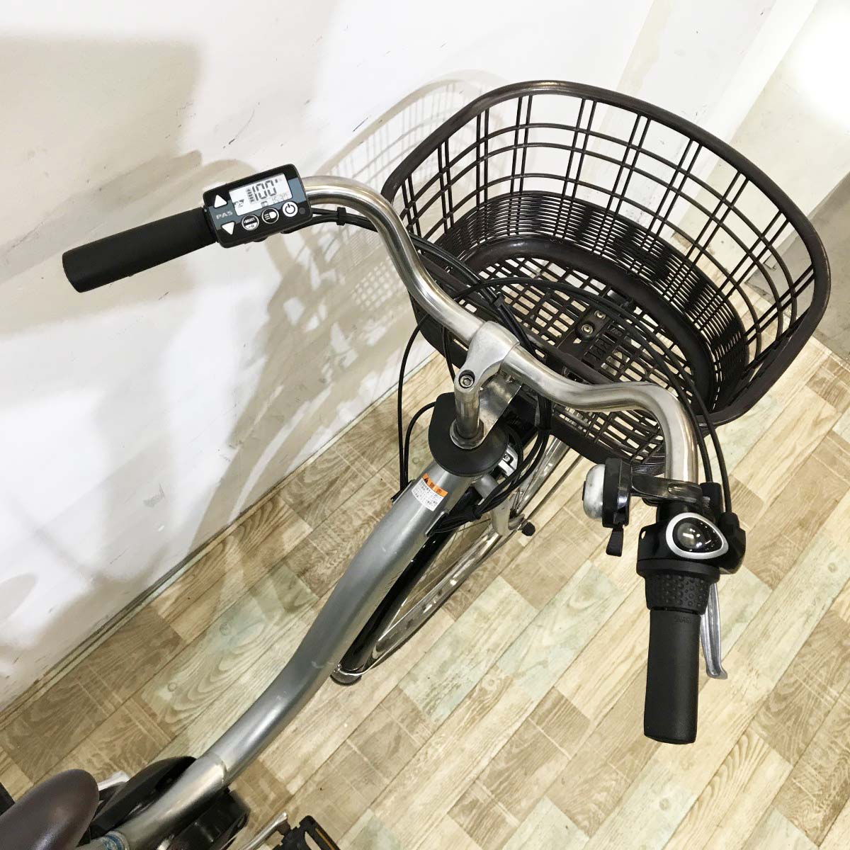 中古電動自転車 ヤマハ PAS ウィズ シルバー 26インチ KL068
