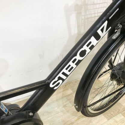 ブリヂストン ステップクルーズe（デュアルドライブ） ブラック 26インチ KL069 【中古車】