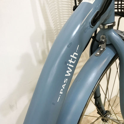 ヤマハ PAS ウィズ ブルー 26インチ KL070 【中古車】