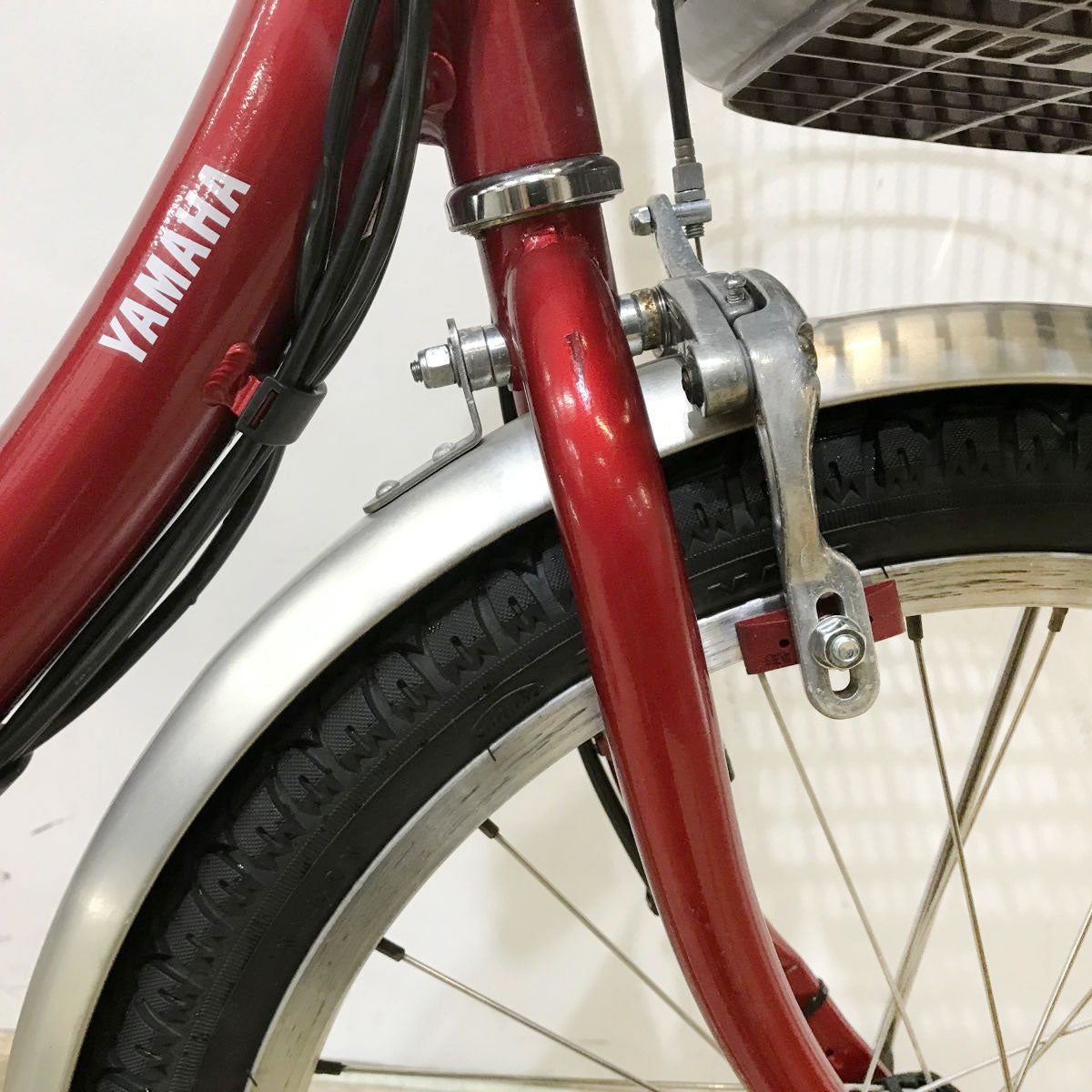 中古電動自転車 ヤマハ PAS シオンU レッド 20インチ KL071