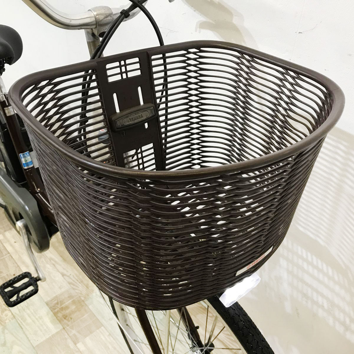 中古電動自転車 ヤマハ PAS ナチュラM ブラウン 26インチ KL072