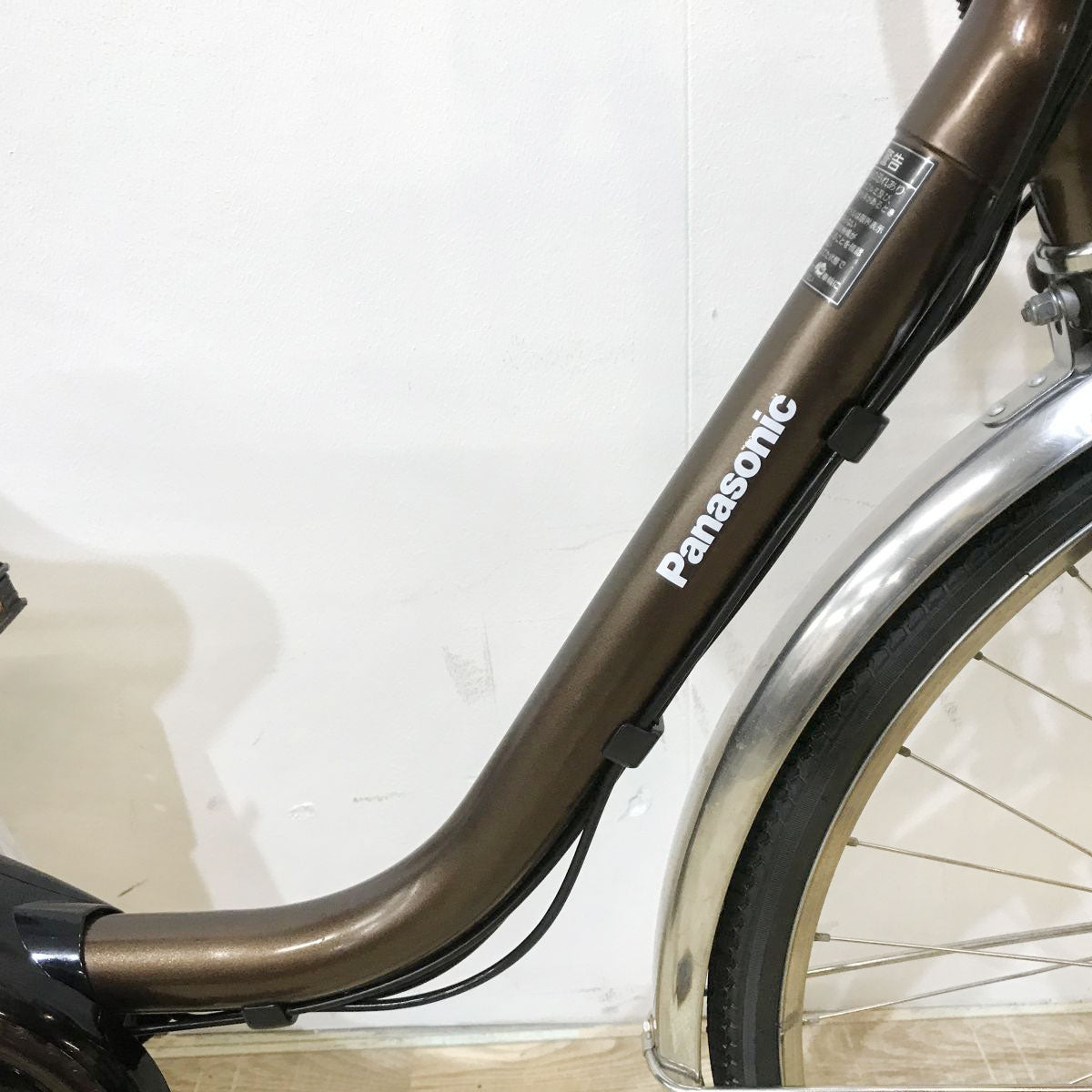 中古電動自転車 パナソニック ビビDX ブラウン 26インチ KL077