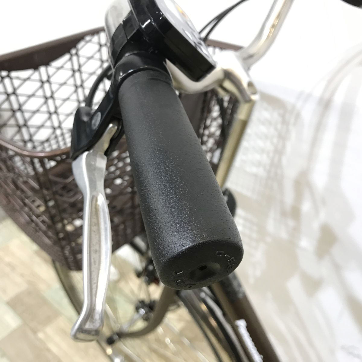 中古電動自転車 パナソニック ビビDX ブラウン 26インチ KL077