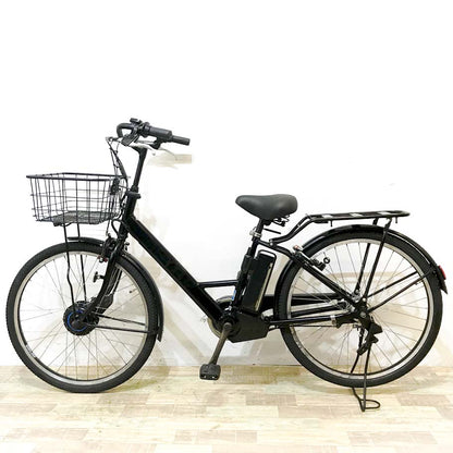 ブリヂストン ステップクルーズe（デュアルドライブ） ブラック 26インチ KL080 【中古車】