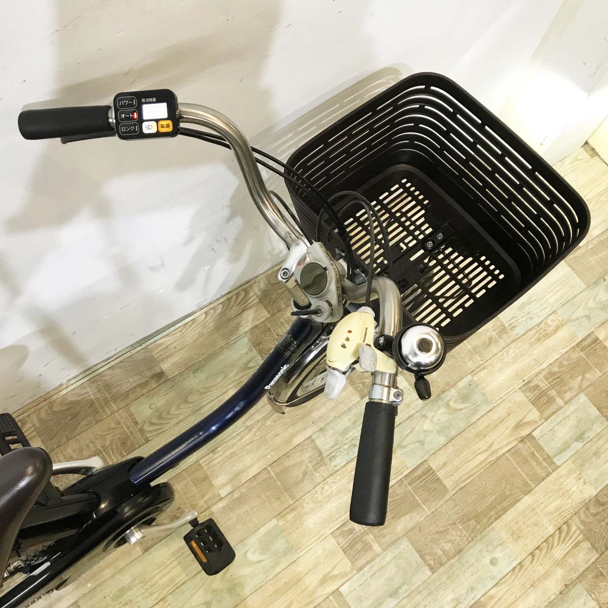 中古電動自転車 パナソニック ビビライフ ネイビー 18×16インチ KL081