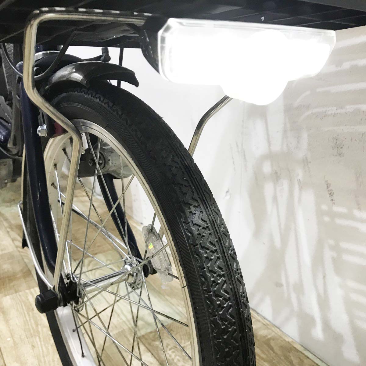 中古電動自転車 パナソニック ビビライフ ネイビー 18×16インチ KL081