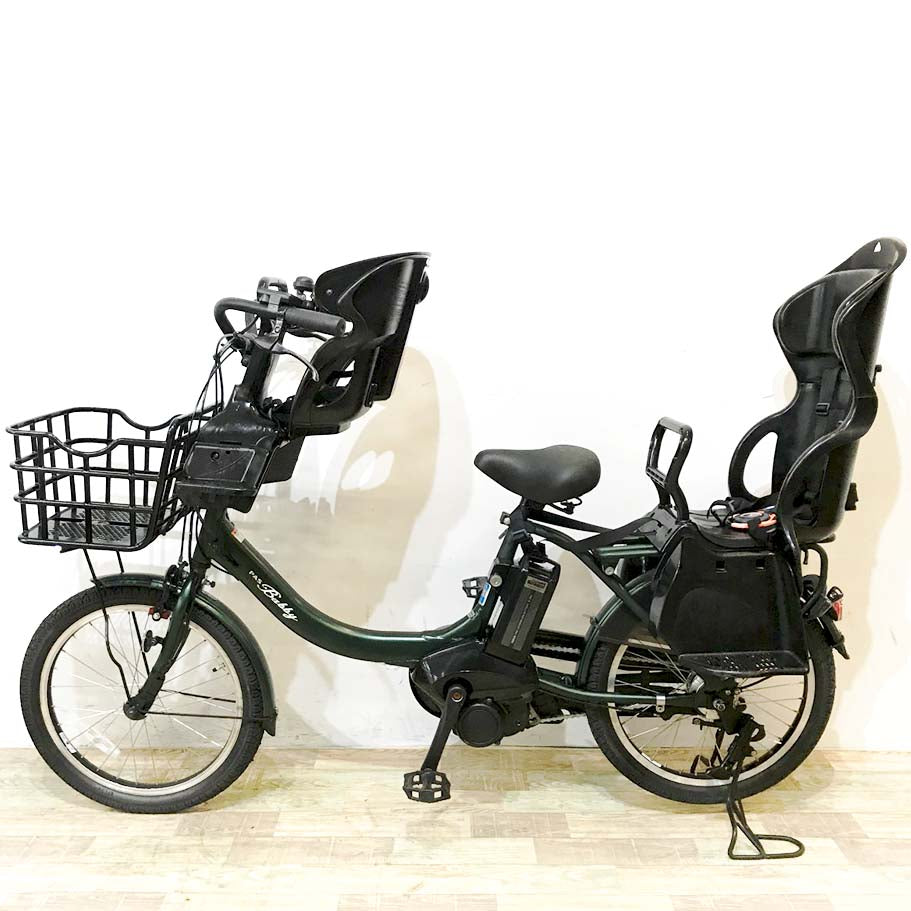 中古電動自転車 ヤマハ PAS バビーアン グリーン 20インチ KL083