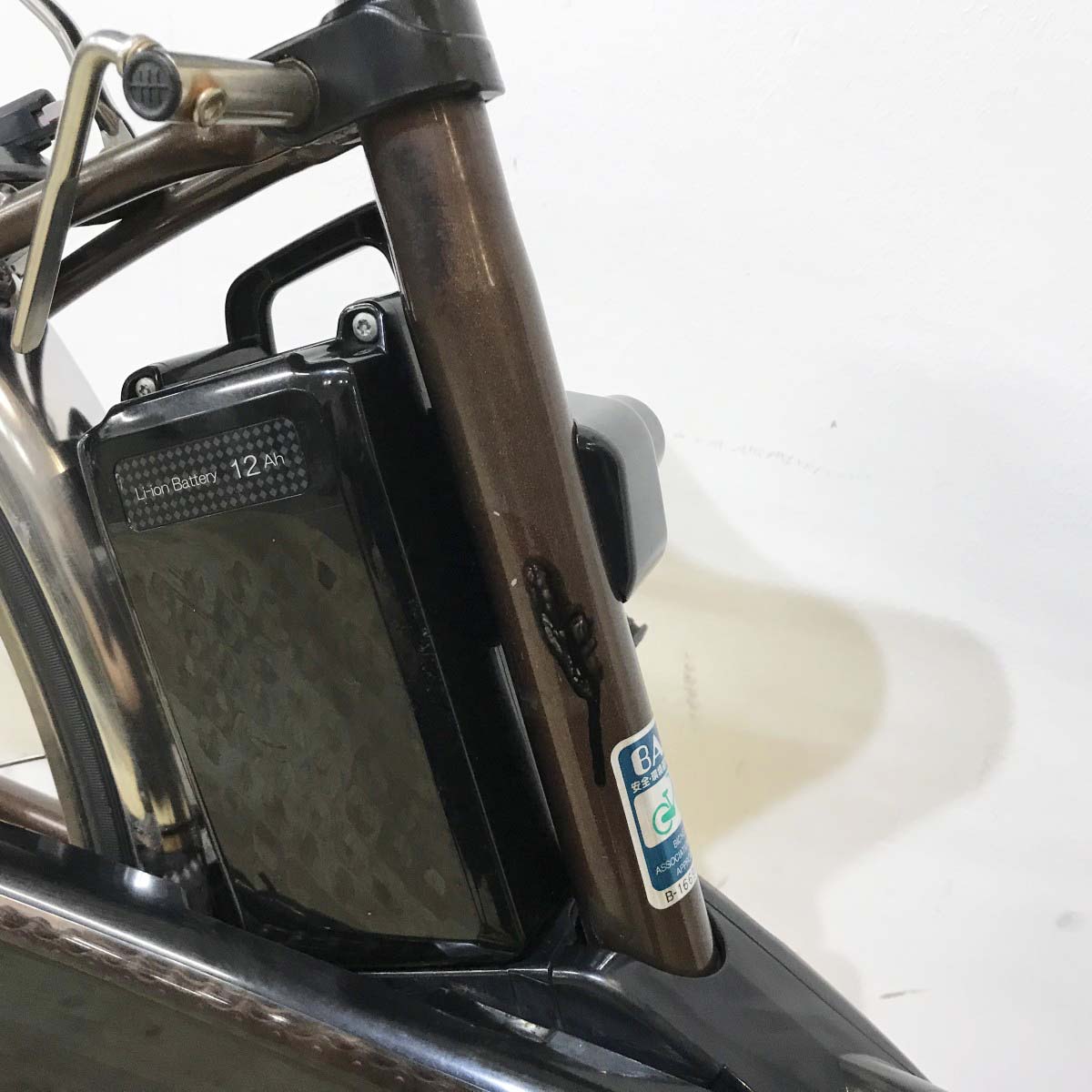 中古電動自転車 パナソニック ビビDX ブラウン 24インチ KL084