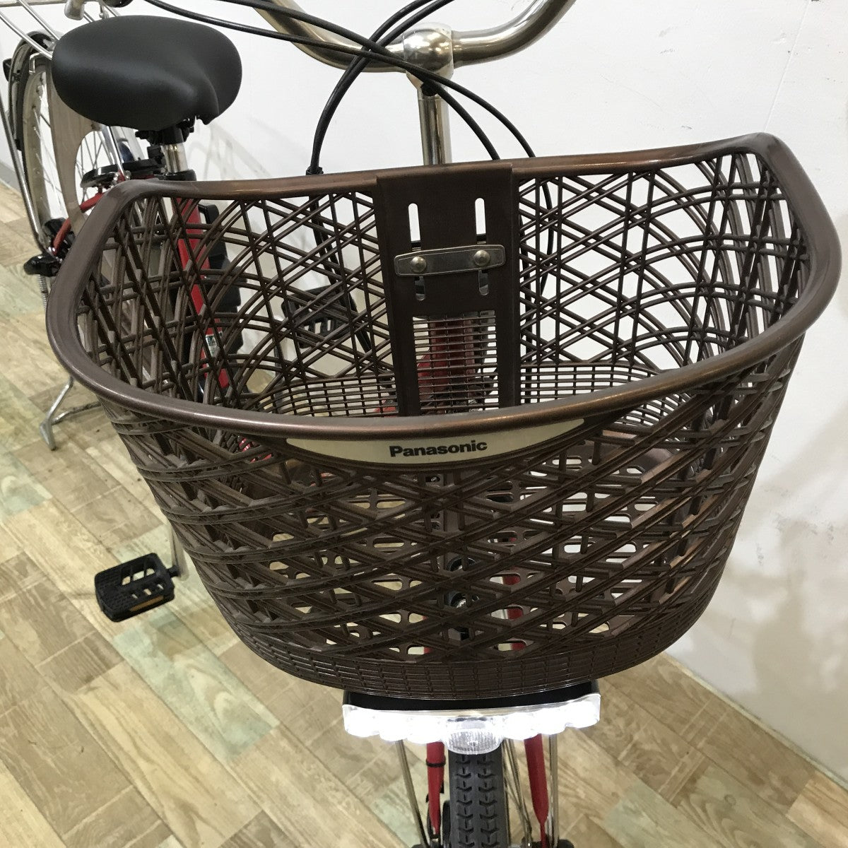 中古電動自転車 パナソニック ビビDX レッド 26インチ KL087