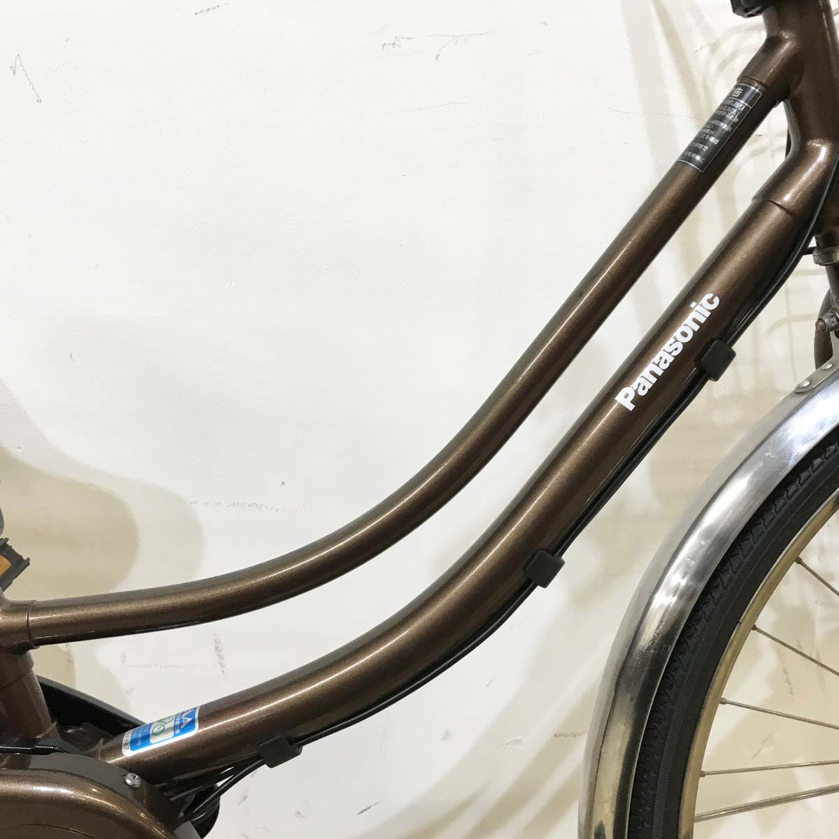 中古電動自転車 パナソニック ティモW ブラウン 26インチ KL088