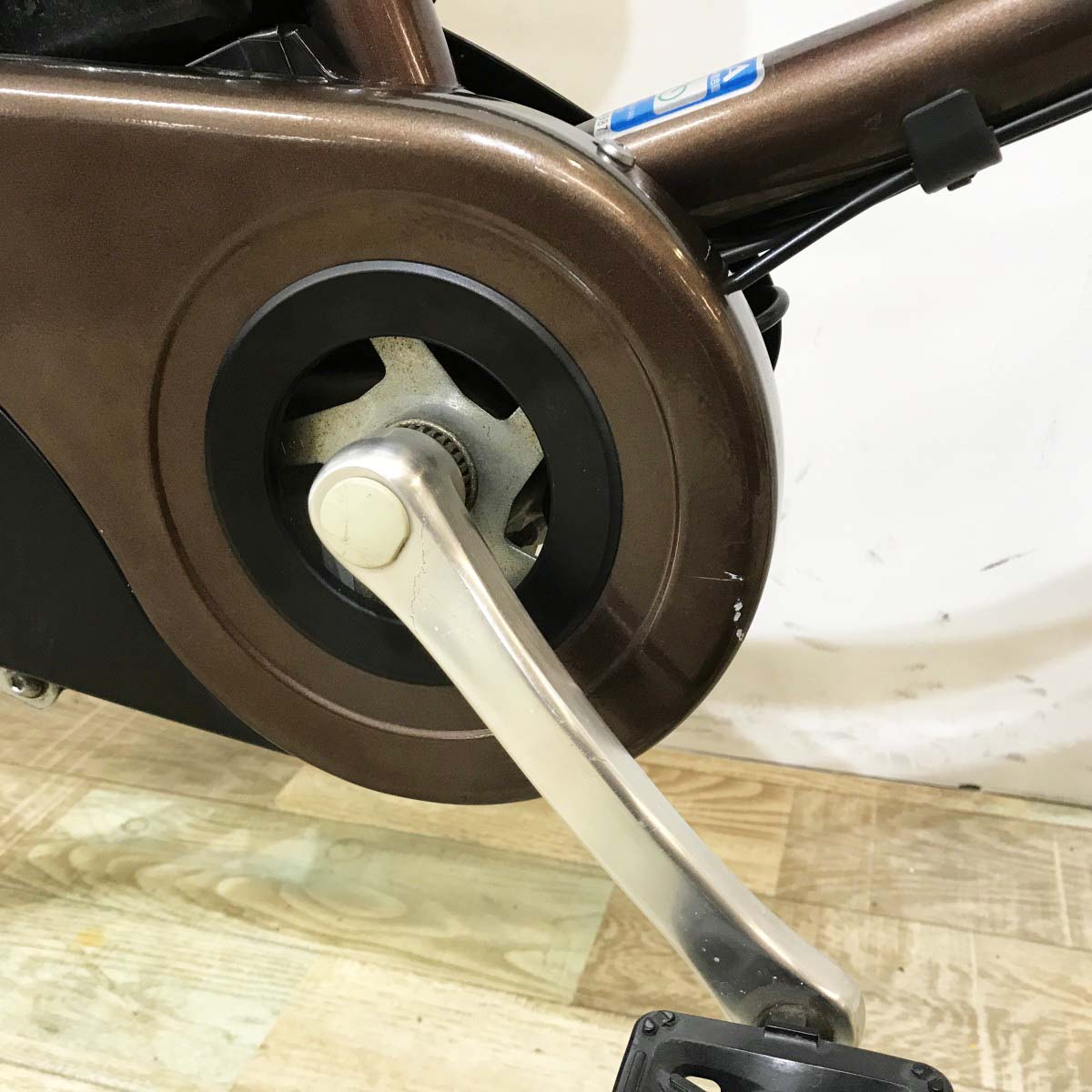 中古電動自転車 パナソニック ティモW ブラウン 26インチ KL088
