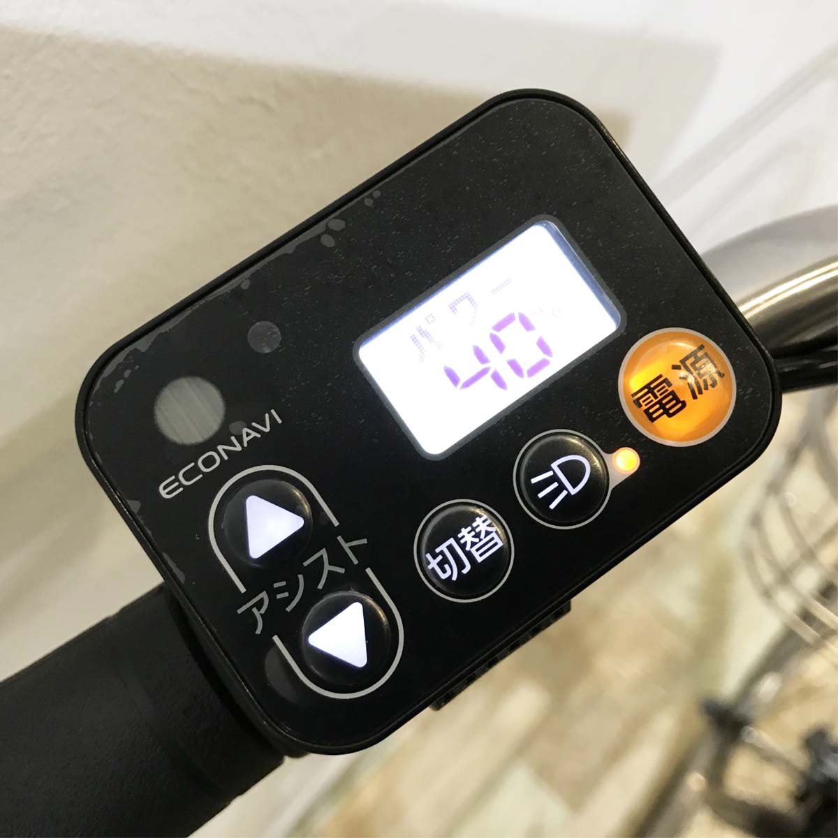中古電動自転車 パナソニック ティモW ブラウン 26インチ KL088