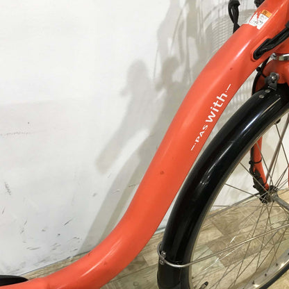 ヤマハ PAS ウィズ オレンジ 26インチ KL090 【中古車】
