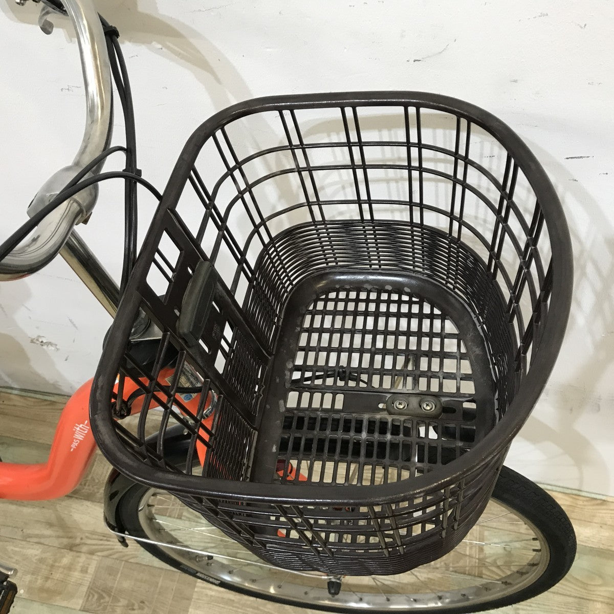 中古電動自転車 ヤマハ PAS ウィズ オレンジ 26インチ KL090